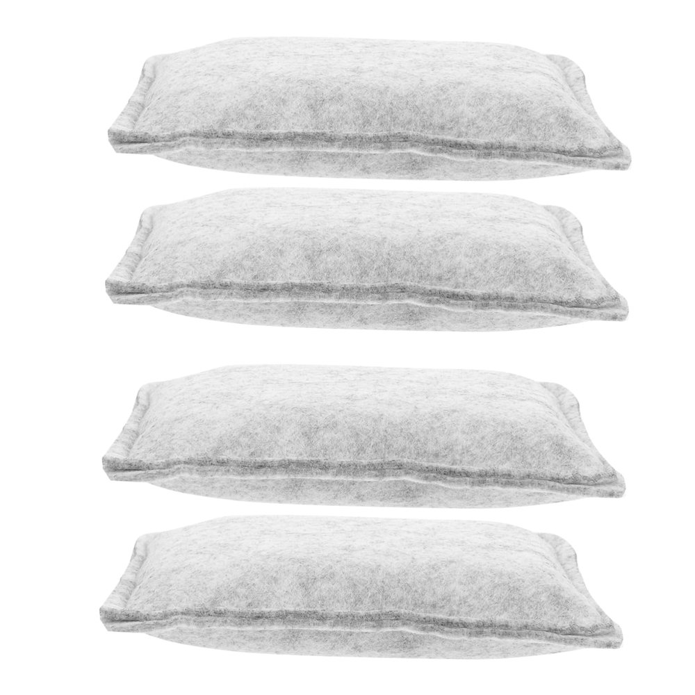 HOMSFOU 4pcs Felting Mats Cushion Portable Felting Pad for Needle Decorative Wool Pad