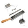 NUOBESTY 1Pc Melting Mold with Steel Bars for Casting Gold and Silver Durable Design for DIY Refining and Casting Needs for Jewelry and Precious Crafts view 3
