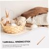 Lurrose Yarn Winding Stick Durable Yarn Winder for Home Use for Threads Hand Tool view 4
