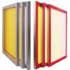 Silk Screen Printing Frames 8 Pcs 23 x 31 Stretched with High Tension 90 White Mesh, Made In Canada, Frame Built with 1.5" x 1.5" Aluminum Tubing view 1