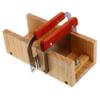 Lurrose Wooden Soap Cutter Set for Handmade Soap Straight and Wavy Slicers for Craft Lovers view 1