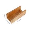 Lurrose Wooden Soap Cutter Set for Handmade Soap Straight and Wavy Slicers for Craft Lovers view 2