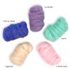 Corriedale Carded Sliver Wool Roving Variety Bundle | Best Core Wool for Needle Felting, Spinning, Wet Felting, Weaving, Dryer Balls, Yarn Roving - Ethically Sourced (Fairytale Pastels) view 2