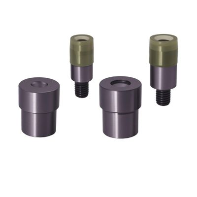 2 Set of Rivets Setting Mould 6mm+9mm Puncher Dies kit for Heavy Duty Hand Press Machine Grommet