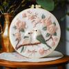 JOZYSH 11CT Embroidery Kit for Beginners Adult, Hummingbird Embroidery Kit for Beginners Include Embroidery Cloth Hoops Threads for Craft Lover Hand Stitch with Embroidery Skill Techniques view 1