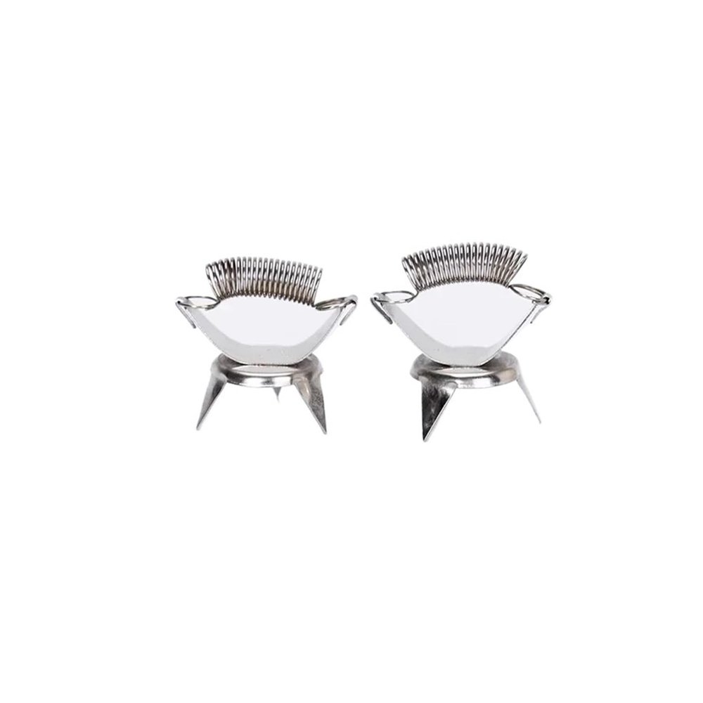 2 PCS/1Set of Ceramic Glazing Tools, Fingertip Immersion Glazing Clip, Stainless Steel Glazing Clip, DIY Tea Cup, Small Ceramic Coloring Glazing Tool