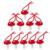 CORHAD 10pcs Mushroom Kit Felt Mushroom Ornaments DIY Garland Headpiece Arts Crafts Materials view 1