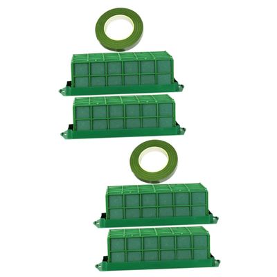 Veemoon Flower Arranging Cage Floral Foam for Wedding Decor Rectangular Floral Holder for DIY Flower Arrangements and Event Decoration Random Color