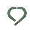 Angoily Suction Cup Tray Floral for Wedding Car Decor Heart Shaped Flower Arrangement Base DIY Floral Holders for Events Durable Water Absorbent view 2