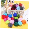 Angoily 1 Pack Wool Roving Needle Felting Kit Color DIY Craft Materials for Easy Felting for Making Animals and Flowers Soft and Malleable Wool Roving for Beginners and Creative Projects view 4