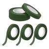 MECCANIXITY 6 Rolls Floral Tapes, 30 Yard x 1/16 in Florist Crepe Flowers Bouquets Tape Adhesive Waterproof for Flower Arranging Wrapping, Olive Green view 1