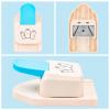 BAOFALI 3-in-1 Angled Tag Punch 1.5/2/2.5 Inches Banner and Tag Shape Lever Action Craft Punch for Gift Tag Craft Tag Paper Crafting Scrapbooking DIY Arts Crafts 3.5x5.9x2.6inch view 4