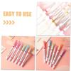 NUOBESTY 6pcs Highlighter Alternative Shimmer Highlighter Markers for Reading School Supplies view 4