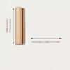 ERoomQ Kraft Paper roll Paper Dispenser Cutter, Paper Roll Holder Wall Mount, Black Hanging Kraft Paper Roll (Only Kraft Paper 37cm/14.6in Wide) view 2