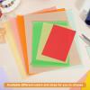 MECCANIXITY 50 Sheet Colored Vellum Paper 5" x 7", 100gsm Translucent Printable Vellum Sheets for Printing Wedding Invitations Inkjet Laser Printer, White view 4