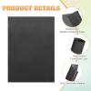 MECCANIXITY 50 Sheet Colored Vellum Paper 5" x 7", 100gsm Translucent Printable Vellum Sheets for Printing Wedding Invitations Inkjet Laser Printer, Black view 3