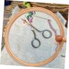 NUOBESTY Adjustable Wooden Embroidery Stand for Cross Stitch and Needlework Rotary Rotation Suitable for Arts and Crafts for Beginners and Enthusiasts view 4