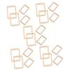 DIYEAH 3sets Mini Weaving Board Versatile Craft Weave Tools for DIY Projects Portable Looms for Tapestry Scarf and More for Creative Expression 4pcs*3 view 1