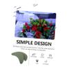 Gadpiparty 2pcs Wedding Car Flower Foam Blocks with Suction Cups Decorative Floral Mud Base for Arrangements Lightweight Easy to Use Water Absorbent Design for Weddings and Special Occasions view 3