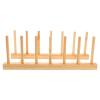 DIYEAH Wooden Sewing Thread Holder Organizer Multi Functional Thread Spool Rack for Quilting Embroidery and Knitting Spool Capacity Durable Craft Supply Storage view 1