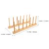 DIYEAH Wooden Sewing Thread Holder Organizer Multi Functional Thread Spool Rack for Quilting Embroidery and Knitting Spool Capacity Durable Craft Supply Storage view 2