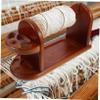 VILLCASE Wooden Yarn Holder for Crocheting Durable Yarn Storage Rack with Stable Base Convenient Thread Holder for Knitting and Embroidery for Home Use and Crafting view 4