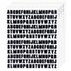 1/2 Inch Letters Stickers - 1664 Pieces Capital Alphabet Sticker for Scrapbook,Name,Water Bottle,Inventory,Crafts and DIY - Black view 1