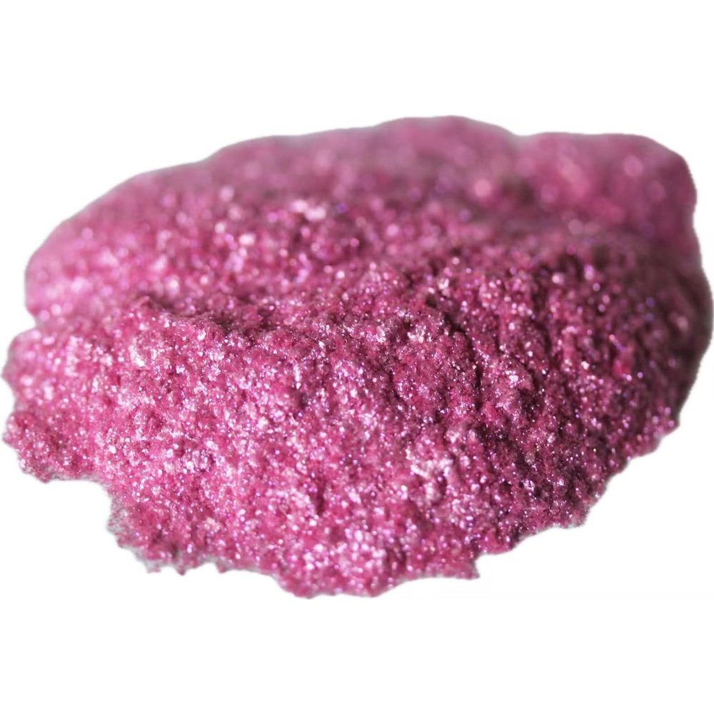HZSanZ Pigments Premium Pink Red Mica Diamond Powder for Epoxy, Resin, Soap, Paint, Woodworking, Acrylic Pouring, Bath Bombs, Fishing Lures - DIY Arts and Crafts Additive (3.5oz(100g))