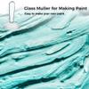 Chewtoyo Clear Glass Muller with Flat Bottom for Efficient Grinding of Pigments view 3