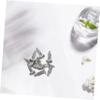 Veemoon 10pcs Stainless Steel Cufflink Blanks for Men Diy Round Cabochon Base Trays Elegant Accessory for Groomsmen and Formal Attire Easy Assembly Cufflinks for Special Occasions view 4