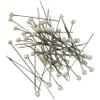 Ashland Pearl Corsage Pins - White Pearl Tip Pins, 2" Stainless Steel for Floral Arrangements, Boutonnieres & Crafts, 12 Pack view 1