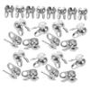PLAFOPE 150pcs Metal Bead Covers for Jewelry Making End Buckles Crimp Bead Knot Covers Clamps for DIY Bracelets Necklaces view 1
