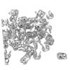 PLAFOPE 150pcs Metal Bead Covers for Jewelry Making End Buckles Crimp Bead Knot Covers Clamps for DIY Bracelets Necklaces view 3
