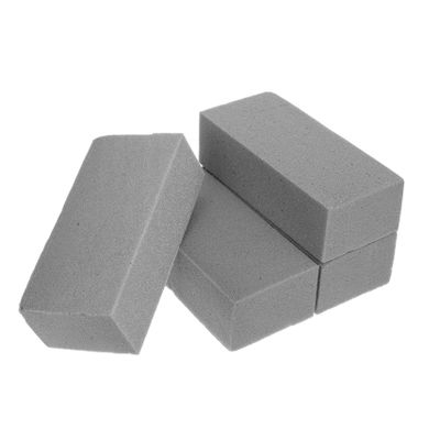NUOBESTY 4pcs Floral Foam Blocks Wet Dry Florist Foam Bricks for Fresh Artificial Flower Arrangements DIY Crafts Hydration Easy Trimming for Weddings Birthdays Grey
