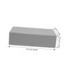 NUOBESTY 4pcs Floral Foam Blocks Wet Dry Florist Foam Bricks for Fresh Artificial Flower Arrangements DIY Crafts Hydration Easy Trimming for Weddings Birthdays Grey view 2