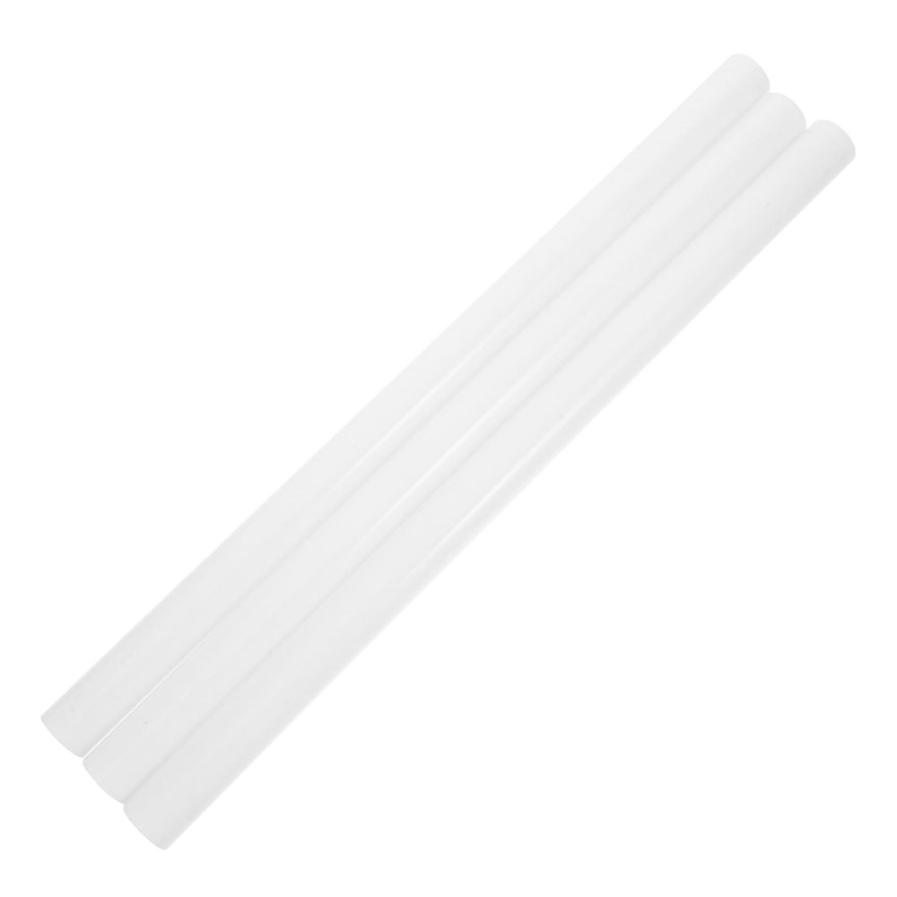 AKOOSY 3pcs PVC Mailing Tubes with Caps for Poster Shipping 51CM Long 3CM Diameter Art Prints Storage Blueprint Carrier Document Transport