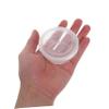 Angoily 20pcs Mini Round Storage Boxes Transparent Plastic Organizers for Clay Craft Supplies Small Parts Sealed Design Prevents Drying Space Saving Durable Containers view 4