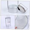 Anneome 2pcs Paint Brush Cleaning Tool Brush Washer Drying Rack for Artists Sturdy Steel Pen Holder for Home view 3