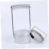 Anneome 2pcs Paint Brush Cleaning Tool Brush Washer Drying Rack for Artists Sturdy Steel Pen Holder for Home view 4