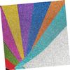 Housoutil 30Pcs Purple Glitter Cardstock Sparkling DIY Craft Paper for Scrapbooking Decorations and Projects Smooth Durable No Residual Glitter view 3