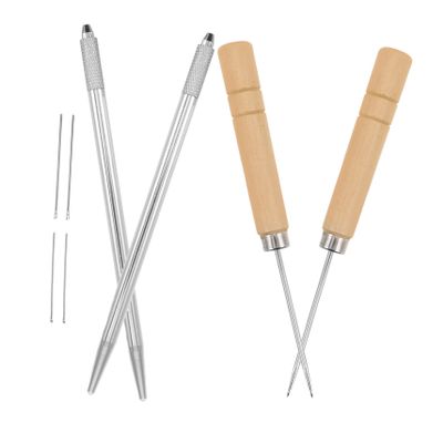 VILLCASE Portable Hair Rerooting Tool Replacement Needles for Doll Hair for Wig Craft Tool Crochet Hook Doll Breed DIY Kit