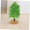 LIOOBO 2pcs Miniature Trees for Models Artificial Plastic Trees for Crafting Scenic Dioramas Model Railroads Easy to Position Versatile Micro Landscape Decorations view 4
