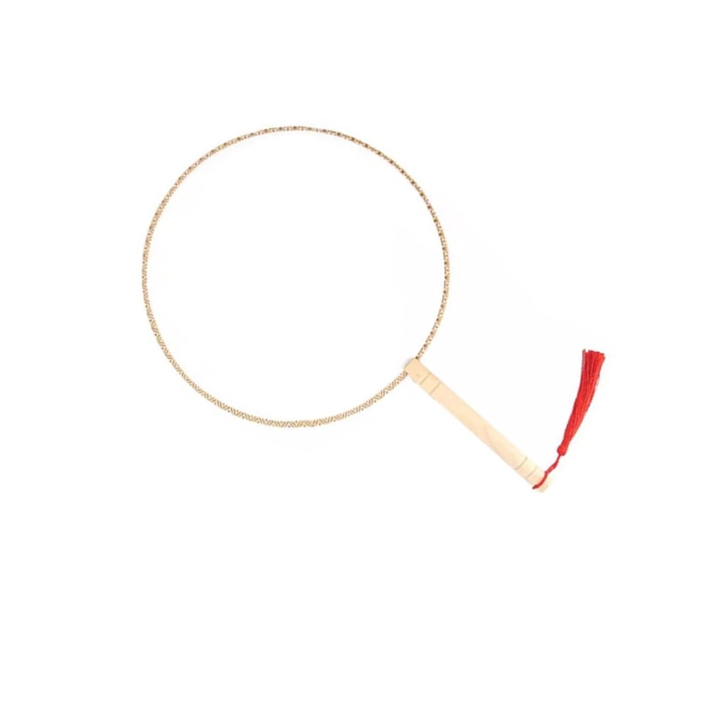 ARTIBETTER Blank Fan for DIY Painting and Embroidery Wooden Handle Creative Craft Fan for Adults for Friends and Family Durable Design for Long Term Use
