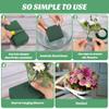 Aneco 24 Pieces Floral Foam Blocks with 6 Rolls Floral Tape 5.5''L x 3.1''W x 1.8''H Green Square Flower Foams Flower Arrangements Supplies for Dry & Wet Flower Wedding Home Decor and DIY Crafts view 4
