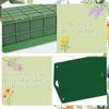 Aodaer 6 Pieces Floral Foam Cage with Floral Foam for Fresh and Artificial Flowers Rectangle Dry and Wet Flower Cage Bowl Holder for Wedding, Home and Garden Arrangement Decorations view 3