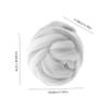 MUELODSIC Soft Cotton Imitation Wool Yarn Roving Yarn for Felting DIY Craft Material Needle Felting Supplies view 2