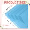 PATIKIL 20 Sheets Cotton Wrapping Flower Paper, Tissue Waterproof Floral Bouquet Wrapping Paper Korean Paper for Bouquets for Florist DIY Crafts Wedding Birthday Gift, Sky Blue view 2