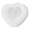 Aramox 3D Heart Flower Silicone Candle Shaper Glossy Interior for Quick Demolding Versatile Resin Soap Crafts Tool for Cake Decoration -40 to 446 Safe Temperature Range view 3