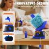 Yarn Winder | Electric Yarn Ball Winder Swift, 13oz Dual Strong Tension Knit Spinner for Crocheting, Automatic Crochet Wheel for Knitting Mothers Day Birthday Gift, Weaving Ball Yarning Cake Roller view 3