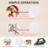 10 PCS Ceramic Sublimation Ornament Blanks Bulk 3 Inch White Round Crafts DIY Personalized Printed Christmas Home Porcelain Paintable Decorate view 3